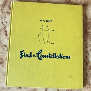 Yellow 'Find the Constellations' Book
